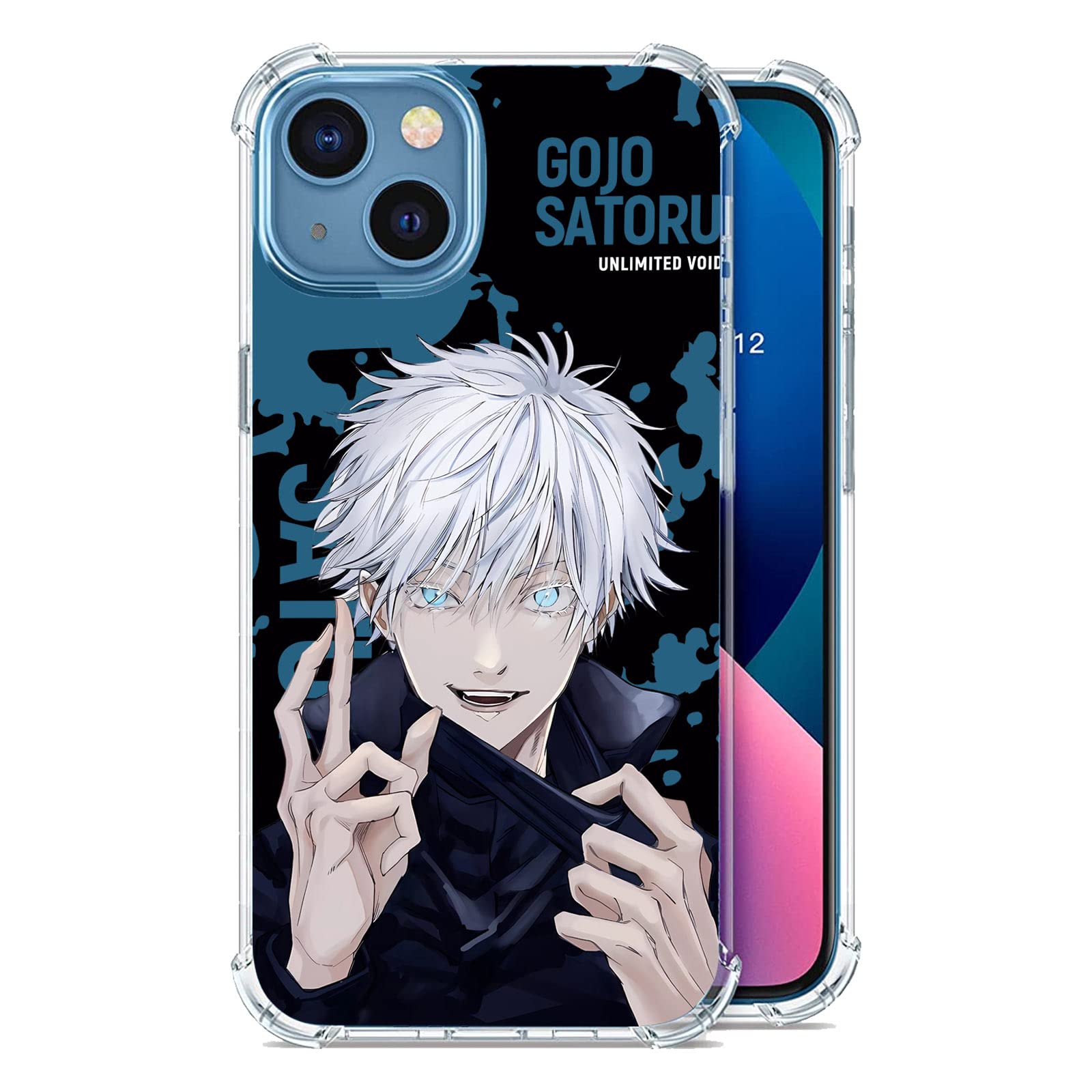 Amazon.co.jp: XXYUIKEZI iPhone 7 8 SE用 アニメケース 透明 耐衝撃